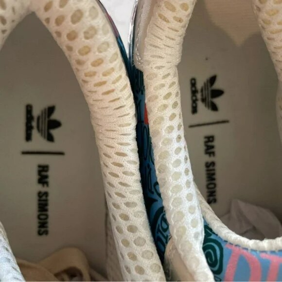 NWOT Adidas x Raf Simons DIOR Mirrored Ozweego Sneakers Womens 7.5 - Picture 6 of 10